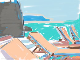 Moyo Island, Beach Chairs - Valda Oestreicher