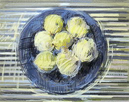 Light Lemons, Stripes - Valda Oestreicher